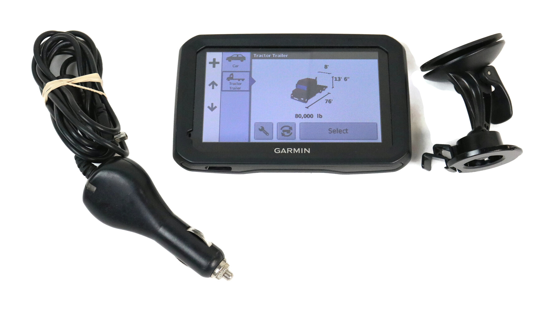 Garmin Dezl GPS Model dezl 580lmts with Charger USA Pawn