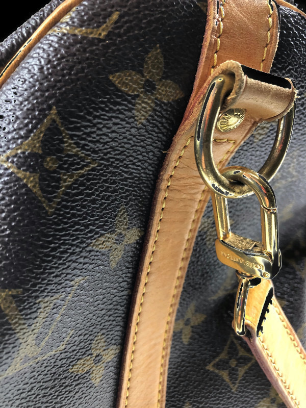 Louis Vuitton Speed 35 Handbag WIth Lock And Keys, and Extra Strap | USA Pawn