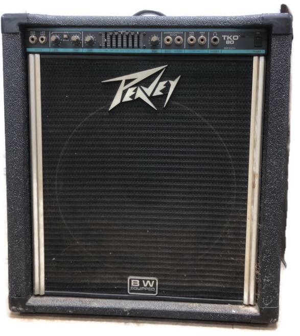 Peavey TKO 80 115 Bass Amp With 1x15 Black Widow Speaker USA Pawn