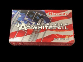 Hornady American Whitetail Ammunition 6.5 Creedmoor 129 Grain Box of 20