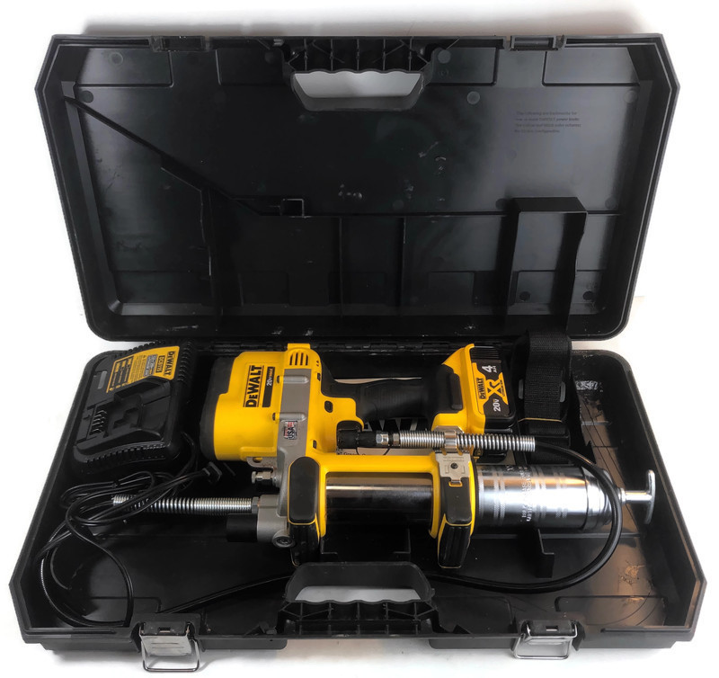 DEWALT DCGG571 20Volt MAX LithiumIon Cordless Grease Gun Kit USA Pawn