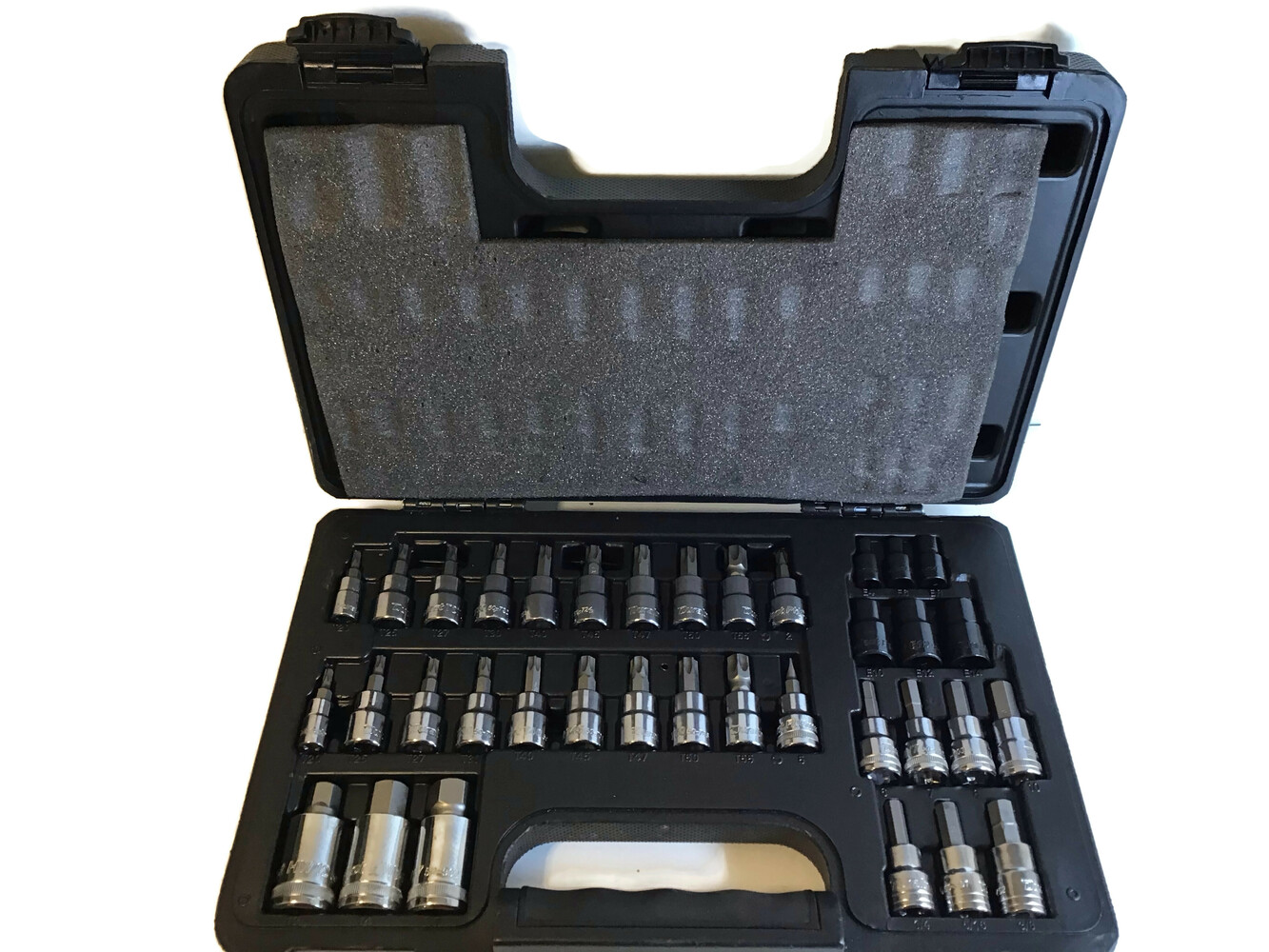 Duralast 36 Pcs Multi Drive Master Bit Socket Set In Blk Case | USA Pawn
