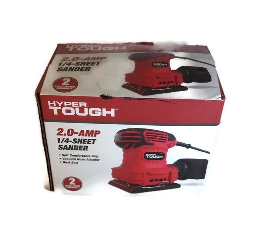 Hyper Tough 2Amp Palm Sander Model AQ20035G USA Pawn