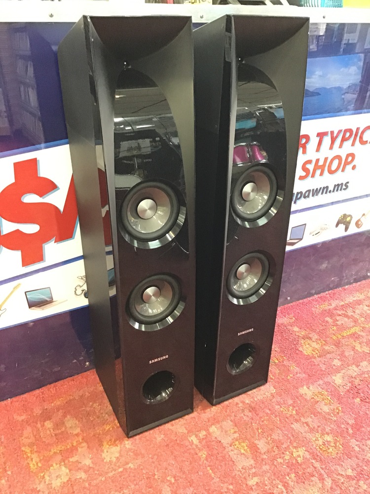 SAMSUNG TWJ5500 Floor Standing Speakers Black USA Pawn