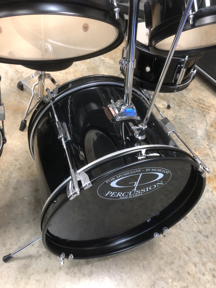 NEW!! GP Percussion GP55BK 5Piece Junior Drum Set with Cymbals USA Pawn
