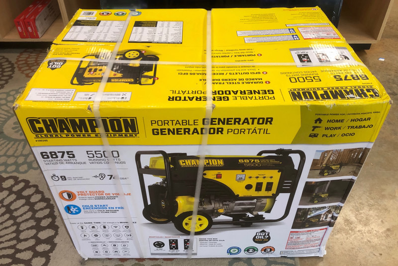 Champion 100340 5500Watt Portable Generator New USA Pawn