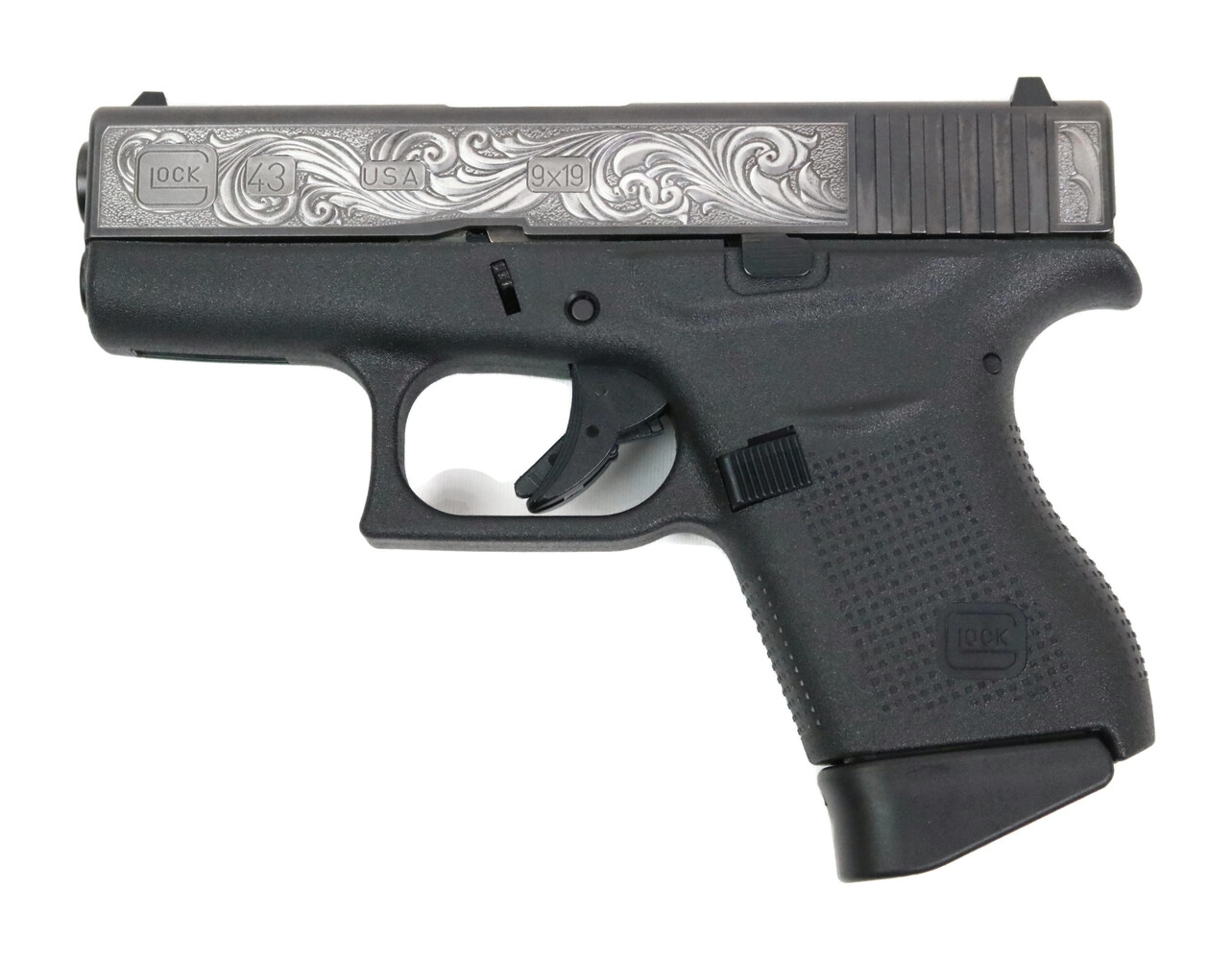 Limited Edition Davidson's Glock 43 9mm Pistol Featuring Scroll ...