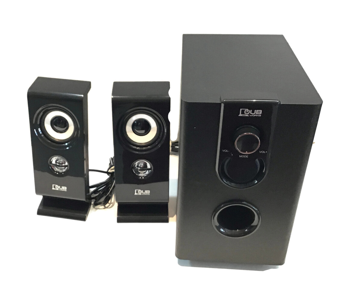 Qub Works Bluetooth Compatible Computer Speaker USA Pawn