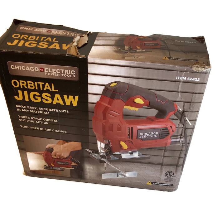 Chicago Electric 5 Amp Variable Speed Orbital Jig Saw 62422 USA Pawn
