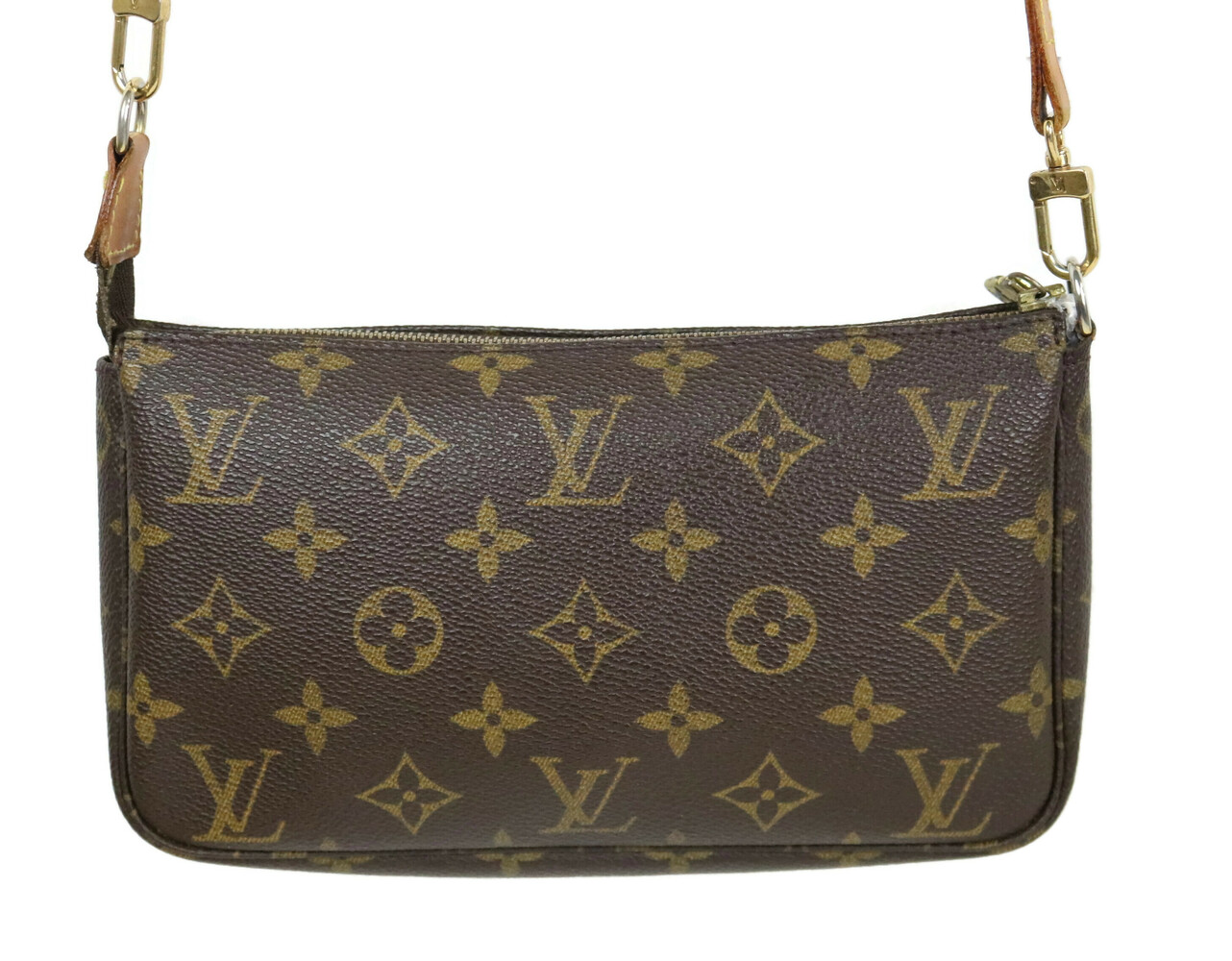  Louis Vuitton  Pochette Accessory Sling  Mono  Luxury Leather 