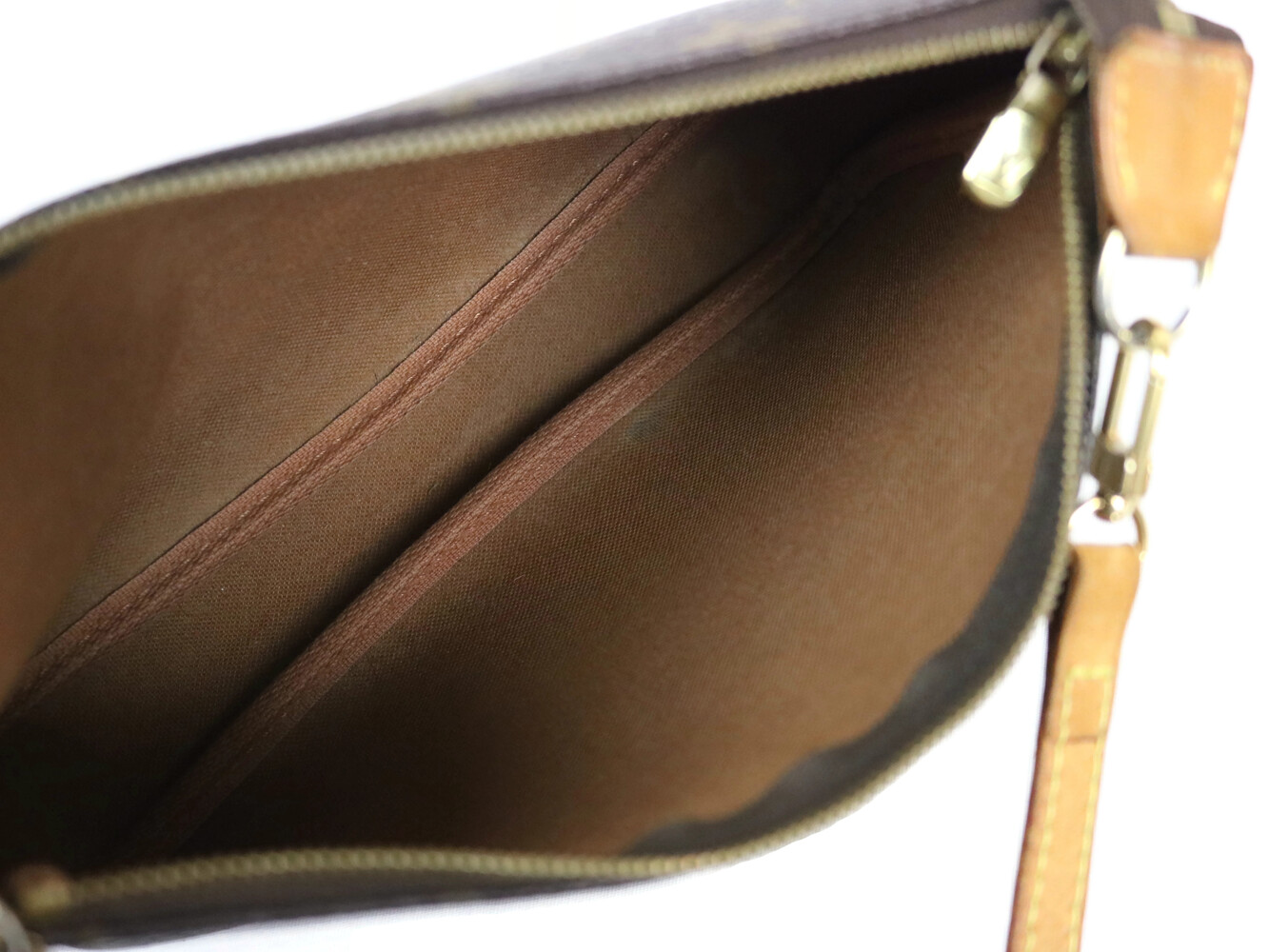 Louis Vuitton Pochette Accessory Sling Mono Luxury Leather Crossbody ...