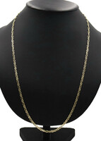 High Shine 14KT Yellow Gold 27 1/4" Mariner Chain Necklace 3.3mm - 11.82g