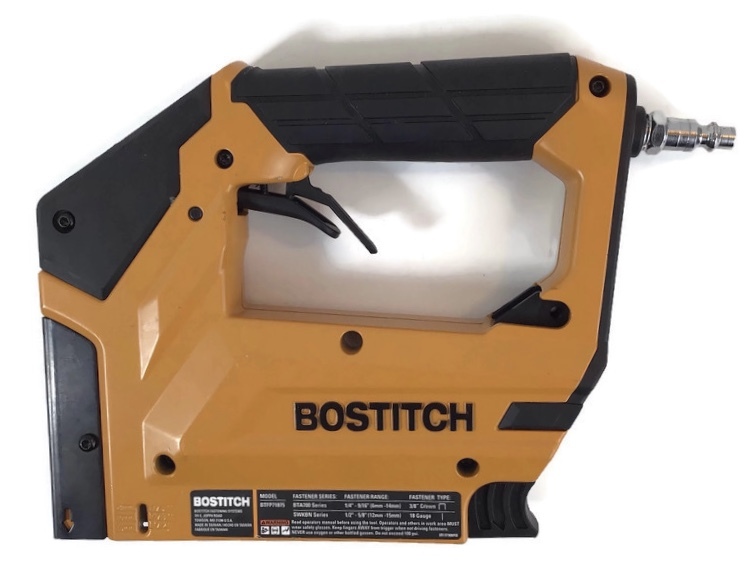 Bostitch 18Gauge 3/8in Narrow Crown Finish Pneumatic Stapler