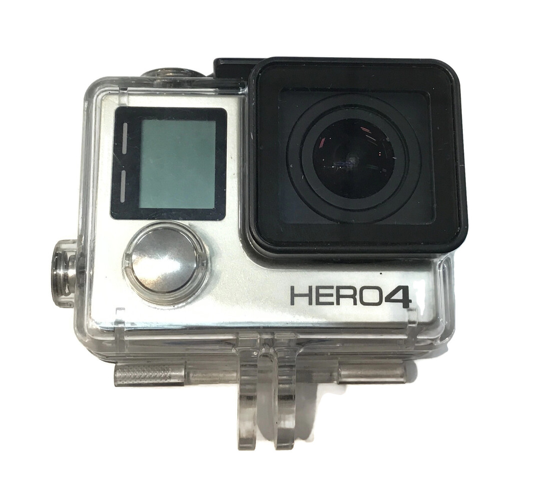 GoPro HERO4 Action Camera Silver With Case and Charger USA Pawn