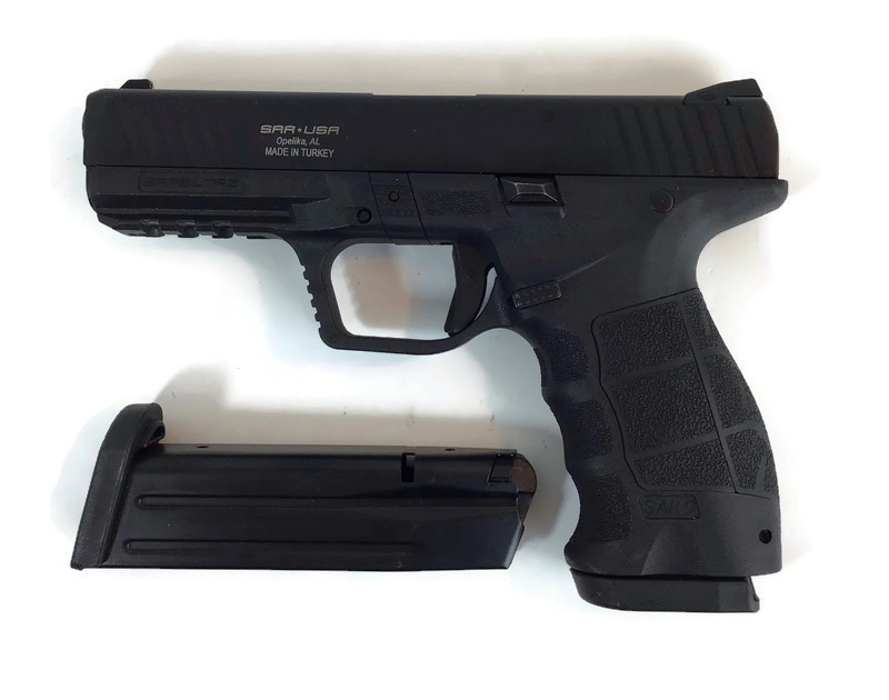 Sarsilmaz SAR 9T 9mm Pistol With Two Magazines | USA Pawn