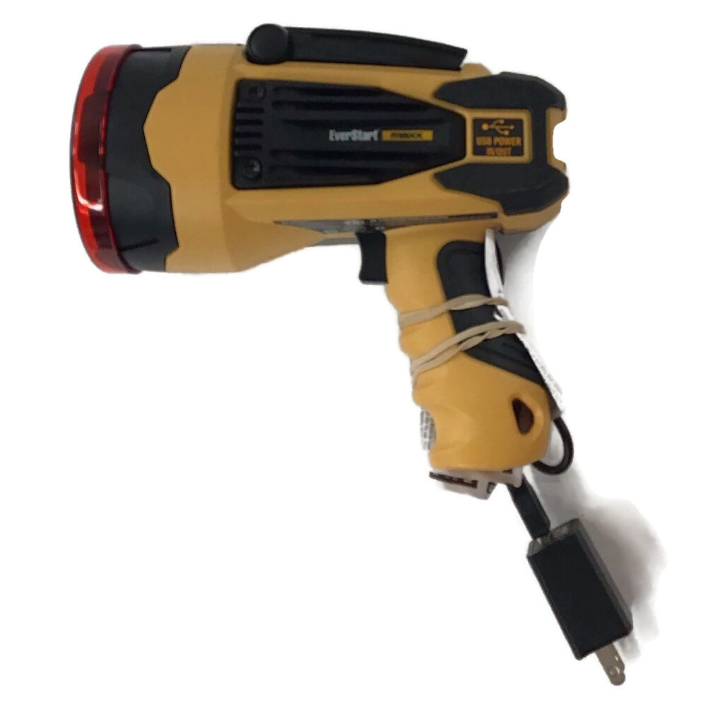 EVERSTART MAXX FLASHLIGHTSL10LEDE USB POWER IN/OUT DEVICE CHARGER