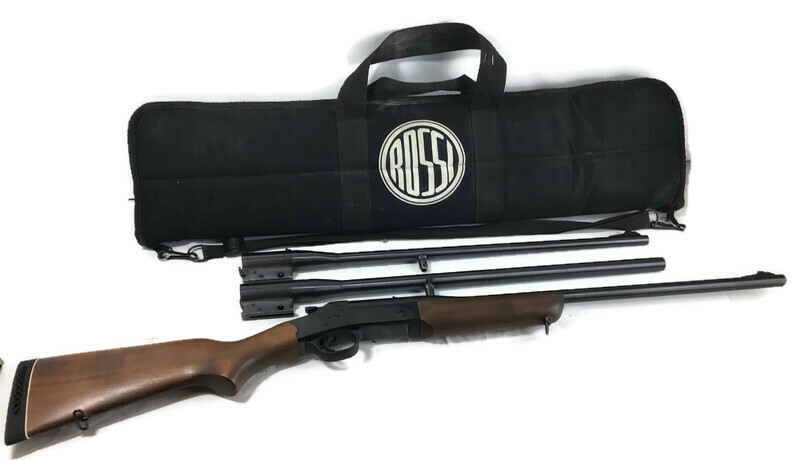 A.Rossi S.A. Braztech Rossi Trifecta 20 gauge, .22LR, .243 Win Shotgun ...