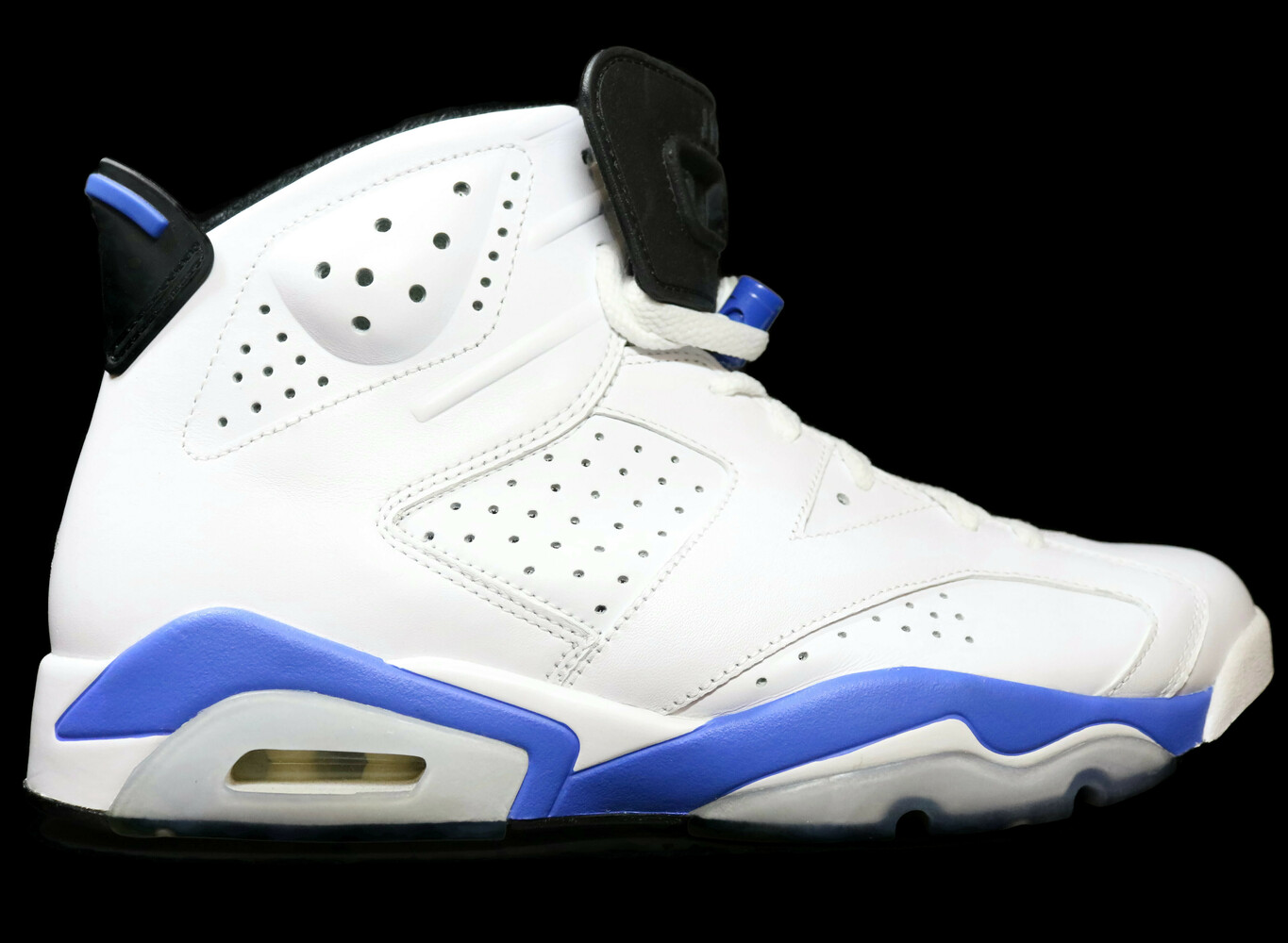 Air Jordan 2014 Jordan 6 Retro Sport Blue Size 10.5 White/Sport Blue Black | USA Pawn