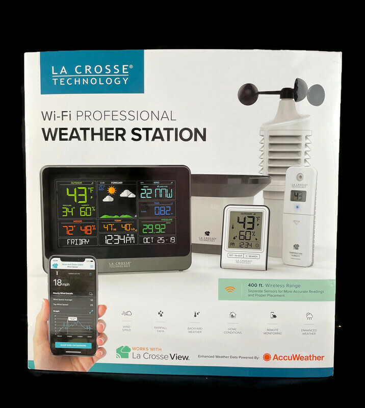 LA CROSSE V30V2 Complete Personal WiFi Weather Station with