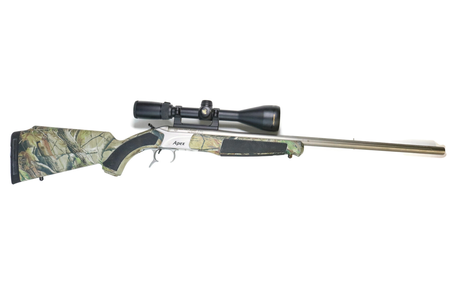 cva-apex-35-whelen-single-shot-rifle-w-nikon-buckmasters-scope-usa-pawn