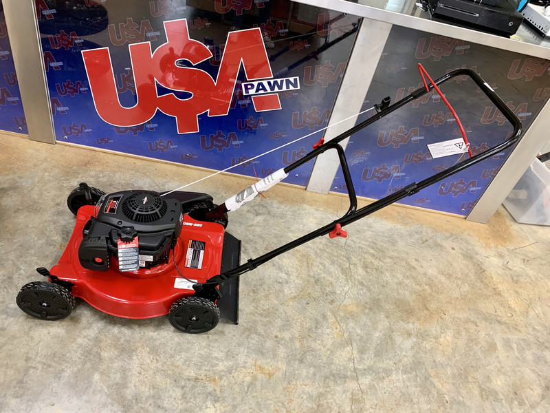 Hyper Tough 20inch 125cc Gas Push Mower with Briggs & Stratton Engine