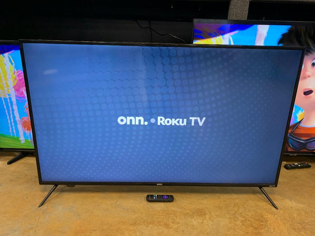 55" ONN 100012586 4K Roku Smart LED TV USA Pawn