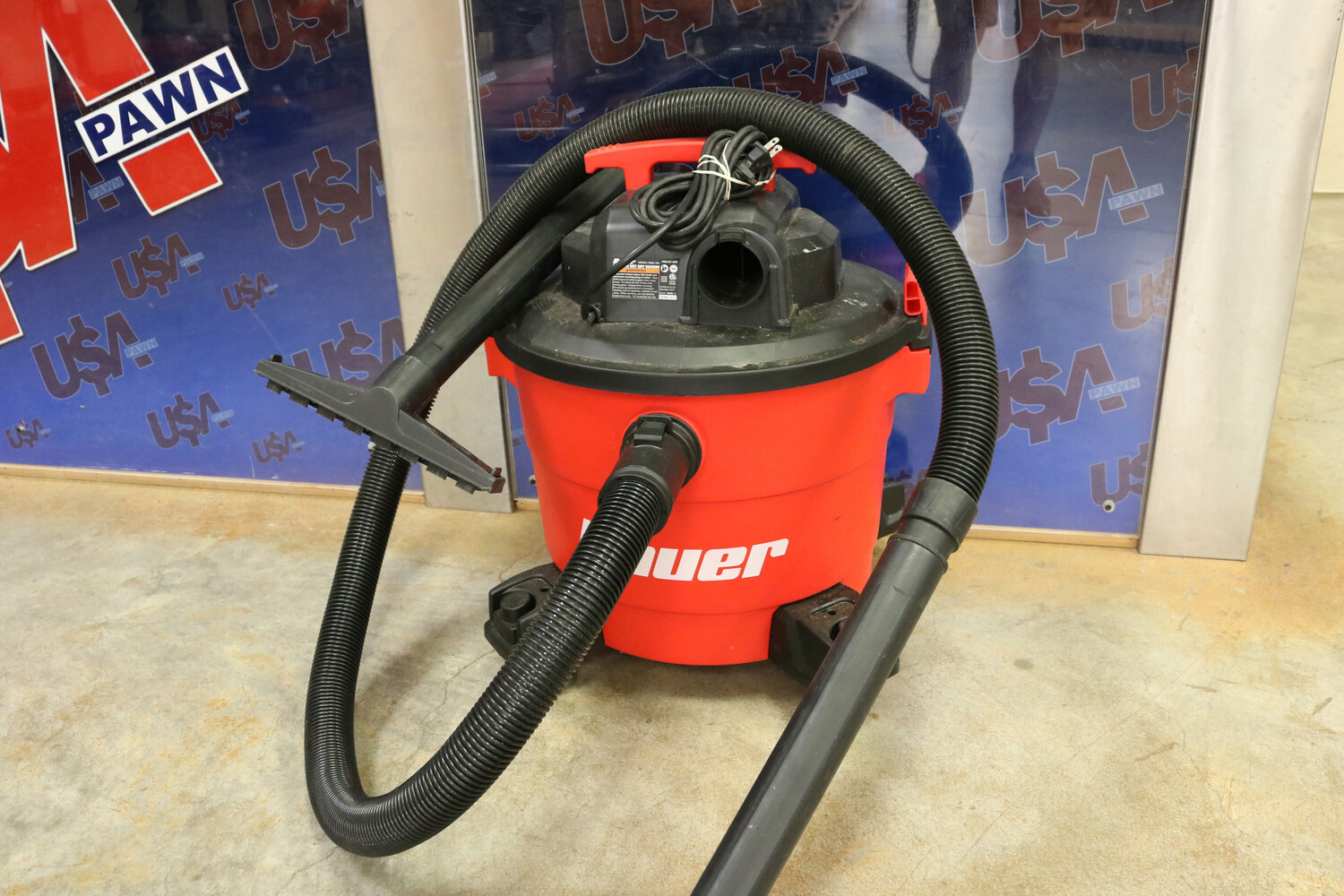 Bauer 1952EB9 9 Gallon Shop Vac USA Pawn