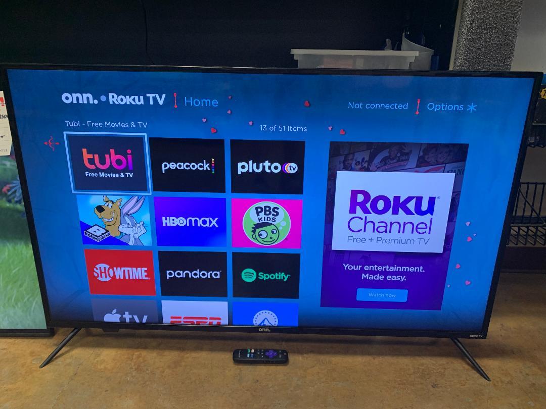 50" Onn 100012585 4K Roku Smart LED TV | USA Pawn
