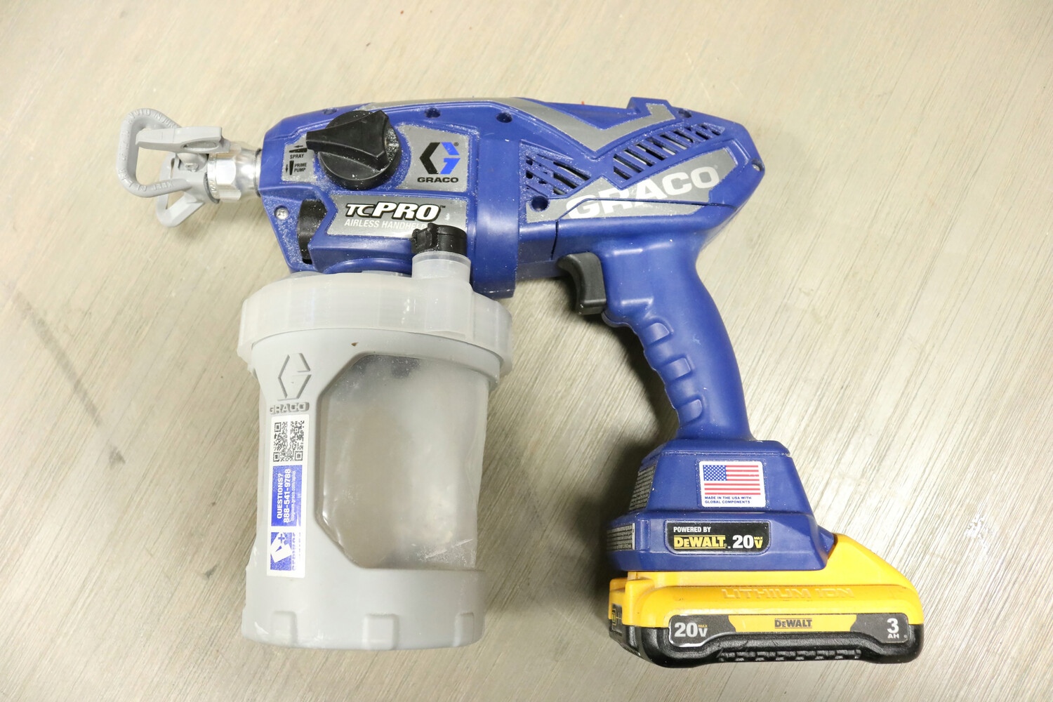 Graco 17N166 20V Lithium Ion Cordless Paint Sprayer USA Pawn