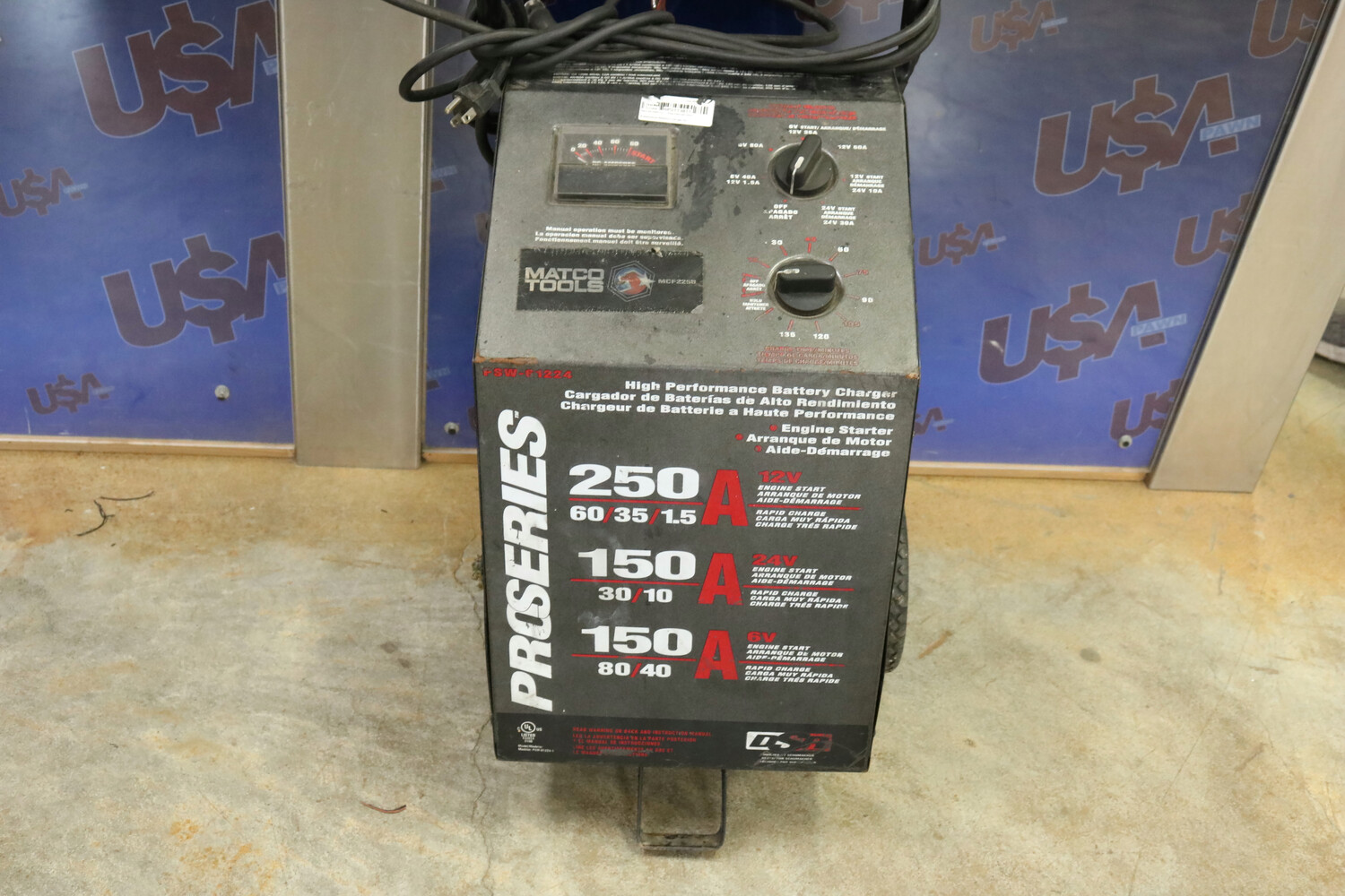 Matco Tools PSW-61224 Battery Charger | USA Pawn