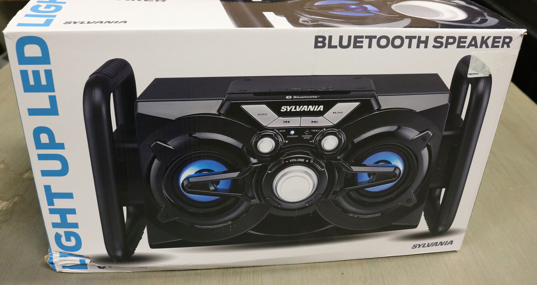 NEW!! Sylvania SP333FD Portable Bluetooth Speaker USA Pawn