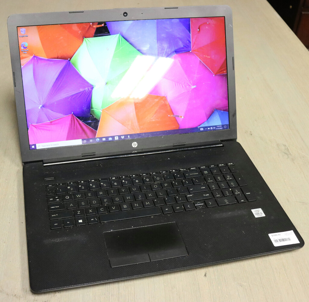 HP 17BY3613DX 17" Windows 10 Laptop USA Pawn