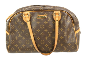 Authentic Louis Vuitton Montorgueil Luxury Leather Handbag Monogram - Canvas