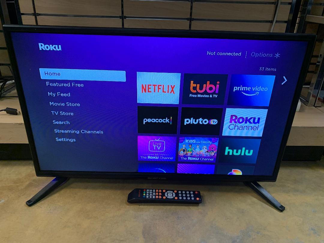 32" Sceptre E32 LED TV Non Smart USA Pawn