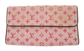 Rare! Authentic Women's Louis Vuitton Josephine Luxury Wallet in Pink 