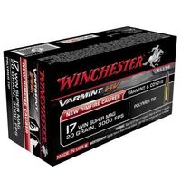 Winchester Varmint HV .17 WSM 20 Grain PolyTip 50 Rnd Box