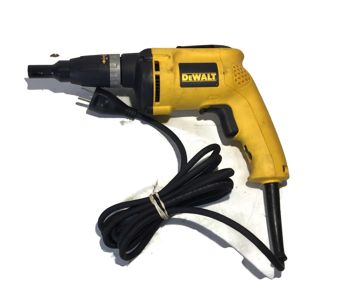 Dewalt Dw255 5300 RMP High-Speed Variable Speed Reversible Drywall Gun ...