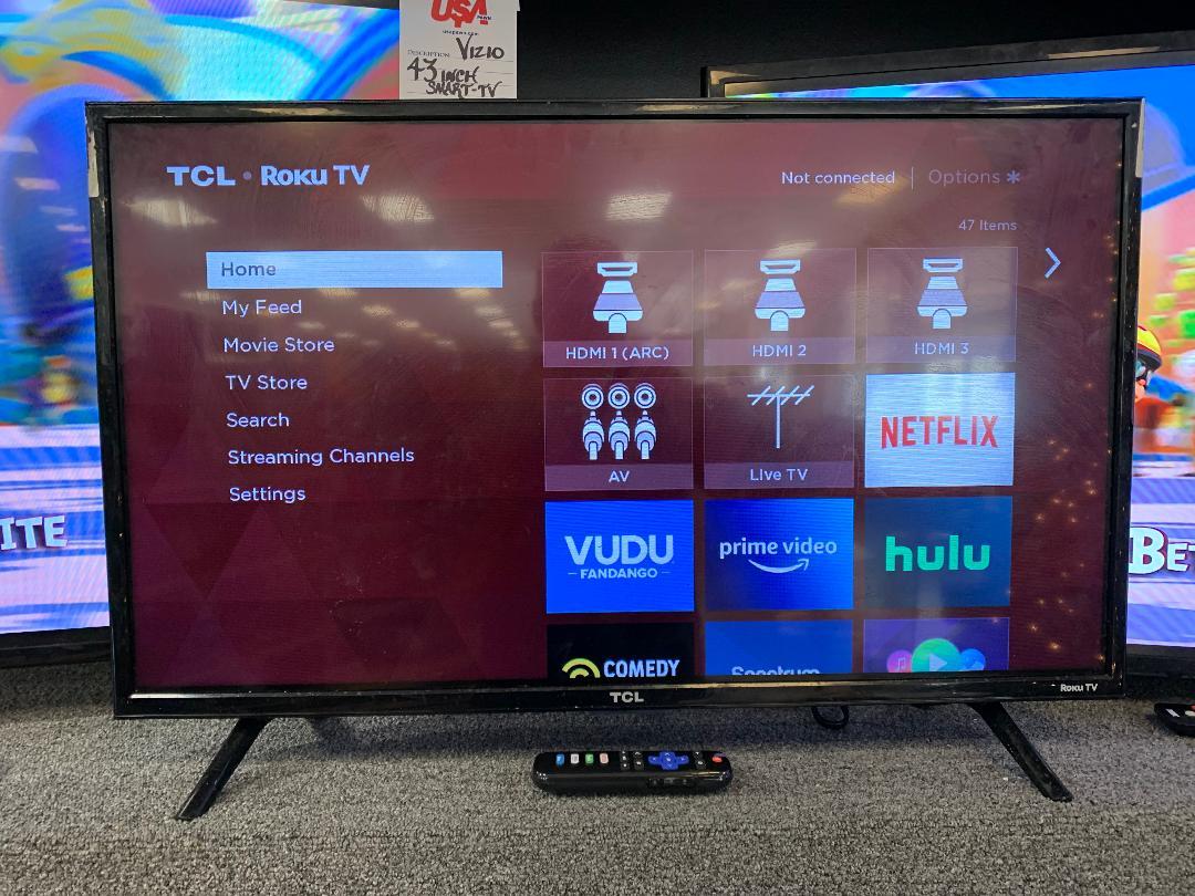 32" TCL 32S301 Roku Smart LED TV USA Pawn