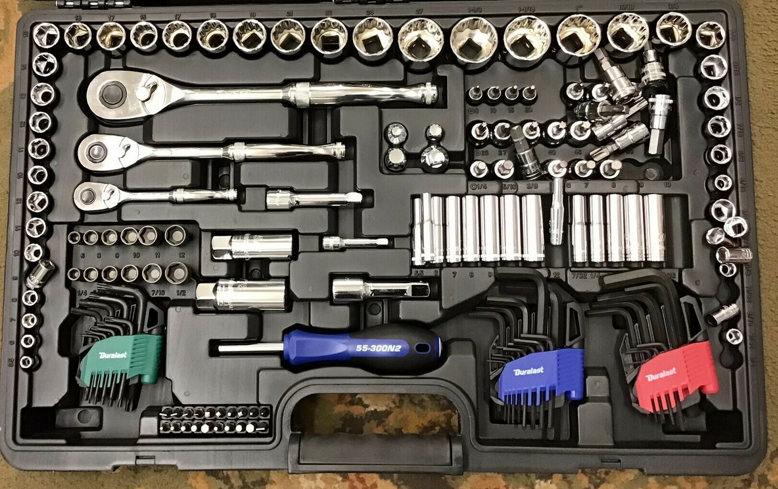 Duralast Mechanics Tool Set 180 Piece USA Pawn