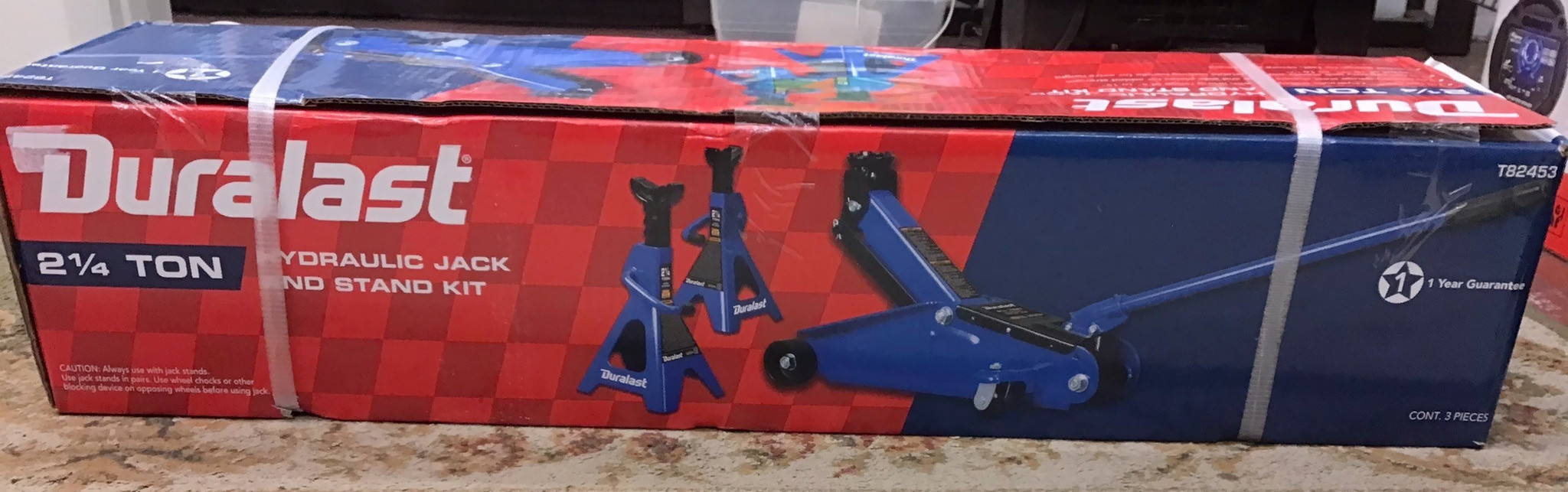 Duralast 2.25 Ton Jack and Stand Kit USA Pawn