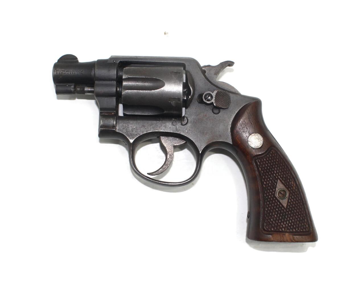 Smith And Wesson Pre Model 10 5 Screw 38 Snub Nosed Revolver Usa Pawn 3885