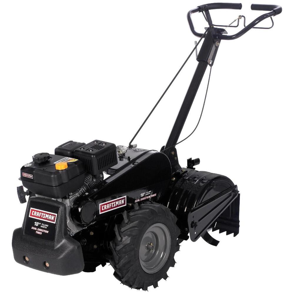 Craftsman 247 299321 Gas Powered 18 Rear Tined Tiller USA Pawn