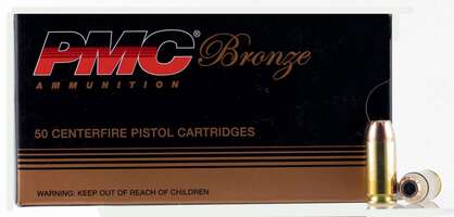 PMC 40B Bronze 40 S&W 165 gr Jacketed Hollow Point (JHP) 50 Bx/ 20 Cs