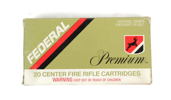 Federal Premium 20 Center Fire Rifle Cartridges 300 Winchester Magnum 200gr