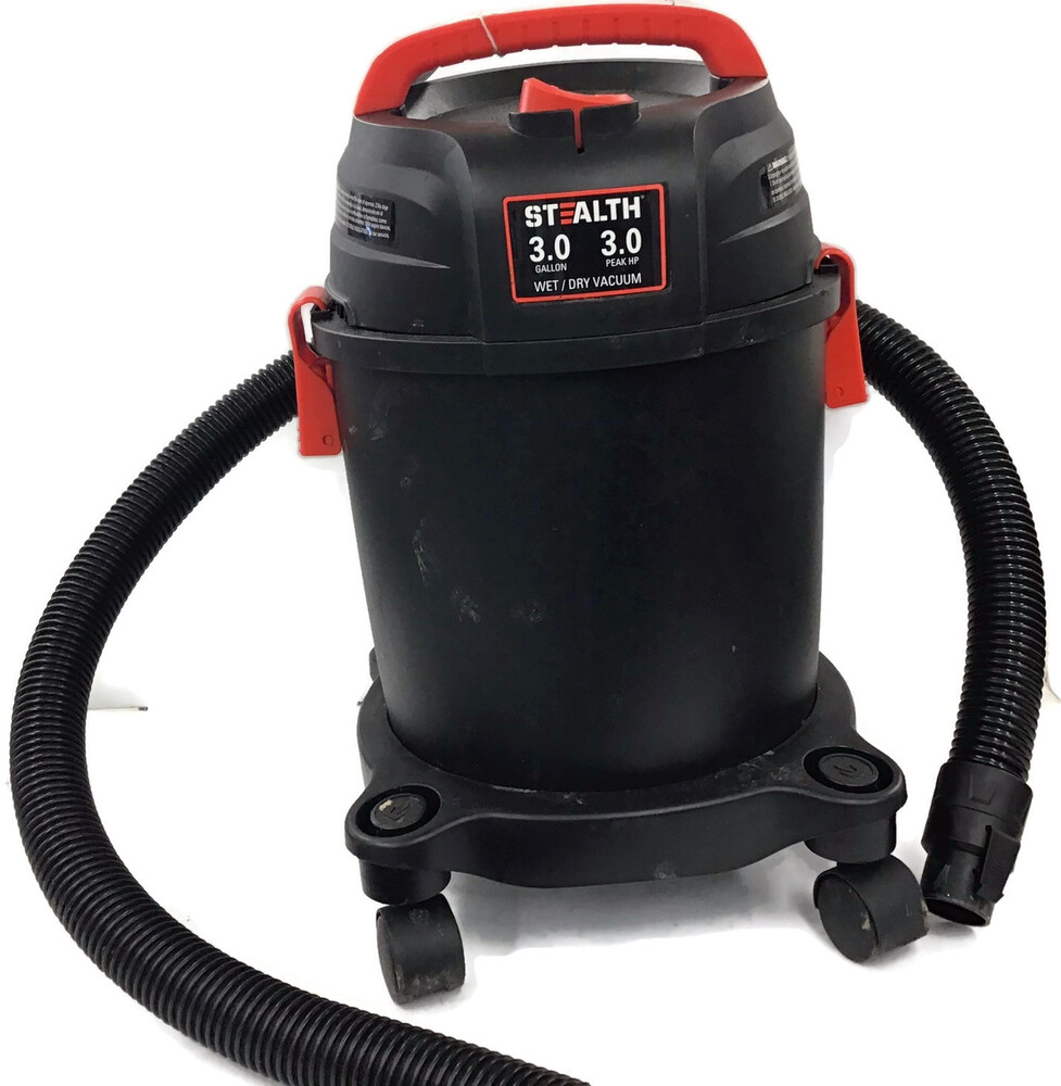STEALTH 3 Gallon 3 Peak Horsepower Wet Dry Vacuum USA Pawn