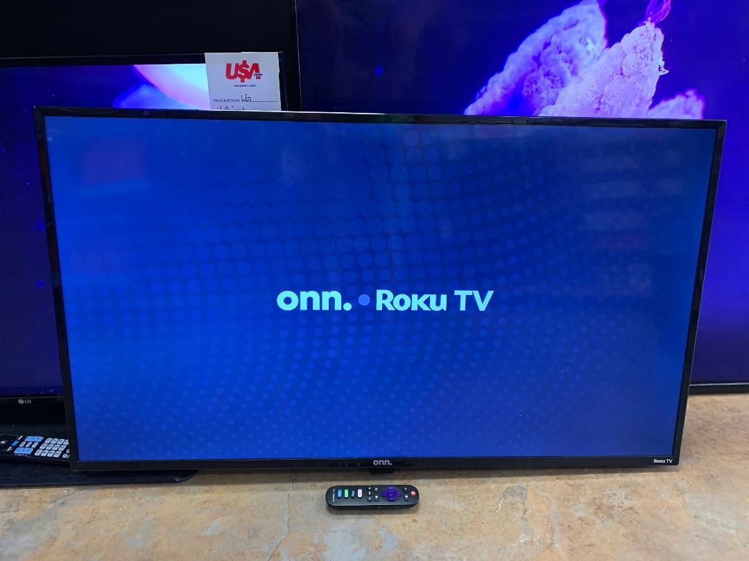 42" ONN 100018254 Roku Smart LED TV No Legs USA Pawn