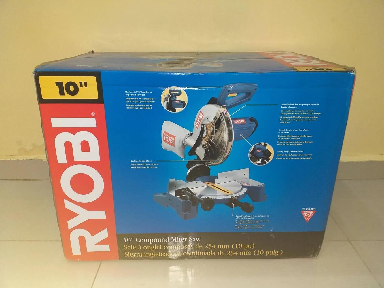 Ryobi 10" Compound Miter Saw USA Pawn