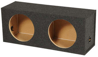 New!! QP-HD210 2hole 10in Heavy Duty Sealed Box 1in MDF