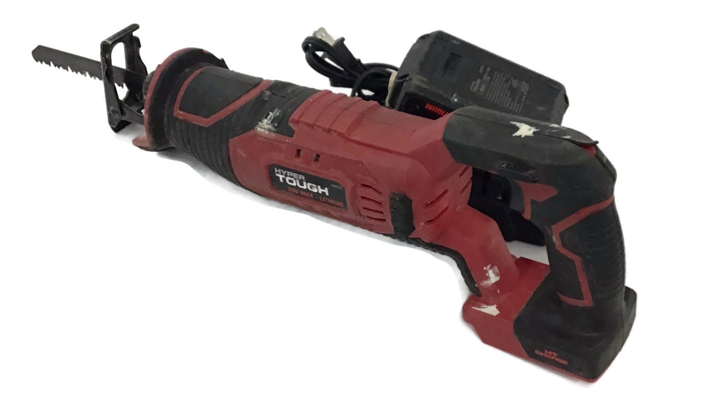 Hyper Tough 20V Max Lithiumion Cordless Reciprocating Saw, Variable