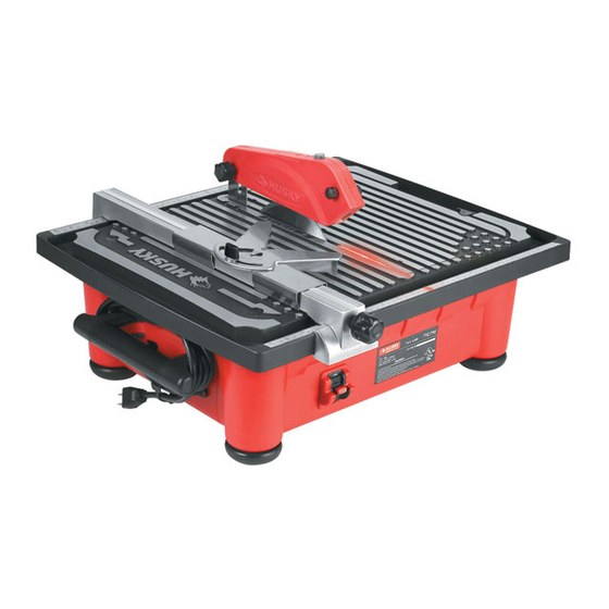 HUSKY THD750L Electric Tile Saw Pic for Reference USA Pawn